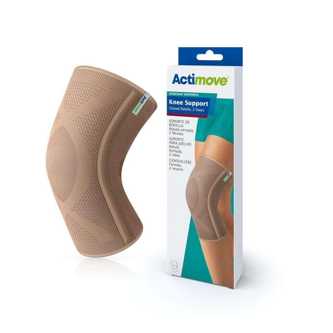 Actimove Knee Support Closed Patella & 2 Stays - Compression Sleeve - primehubstore.shop Knee Support