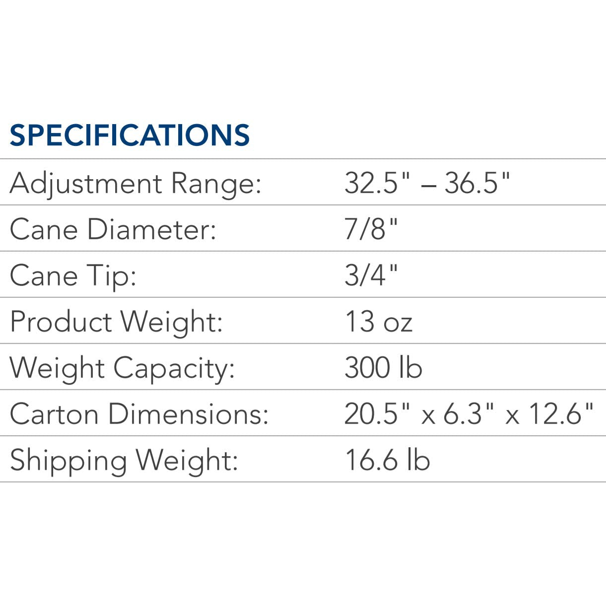 ProBasics Adjustable Folding Cane - Walking Cane For Men and Women - Black - primehubstore.shop Canes