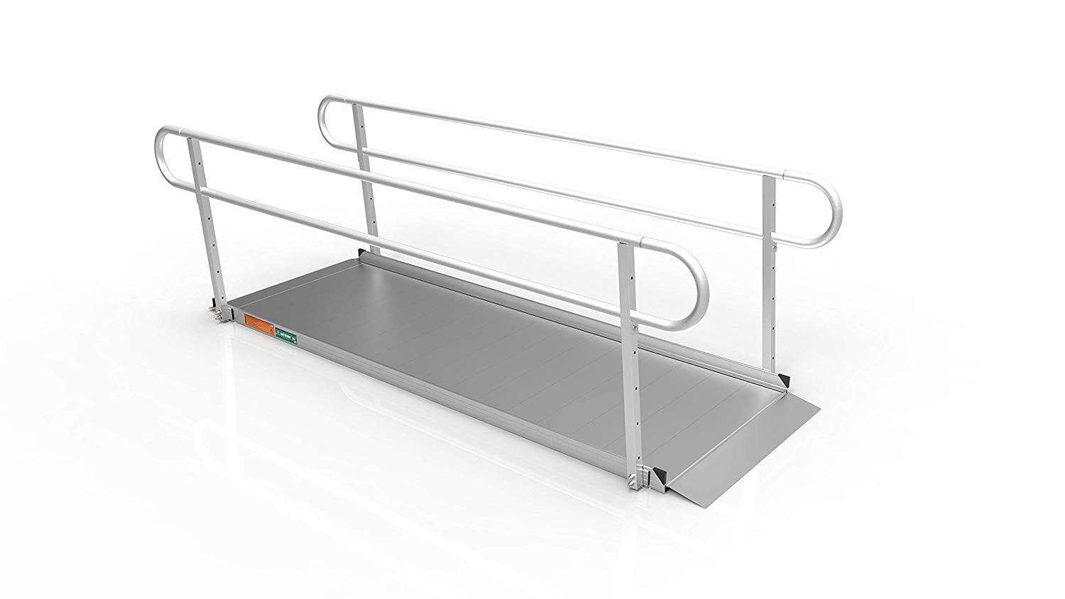 EZ-ACCESS Gateway 3G Portable Solid Surface Mobility Ramps with Two-Line Handrails - primehubstore.shop Mobility Ramps