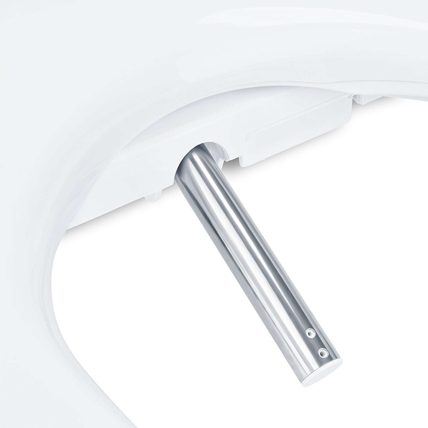 Brondell Swash Bidet Seat White with Air Dryer and Stainless-Steel Nozzle, Nightlight, Deodorizer & Remote Control - primehubstore.shop Bidets