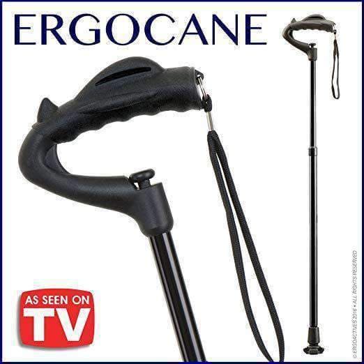 Ergoactives Ergocane 2G – Fully-Adjustable Ergonomic Canes As Seen On TV - primehubstore.shop Canes