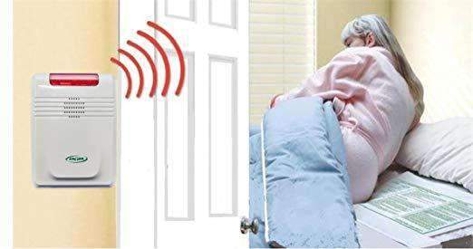 Smart Caregiver Wireless Bed Alarm and Bed Pad -Alarm in Patient's Room Not Necessary! - primehubstore.shop Fall Prevention