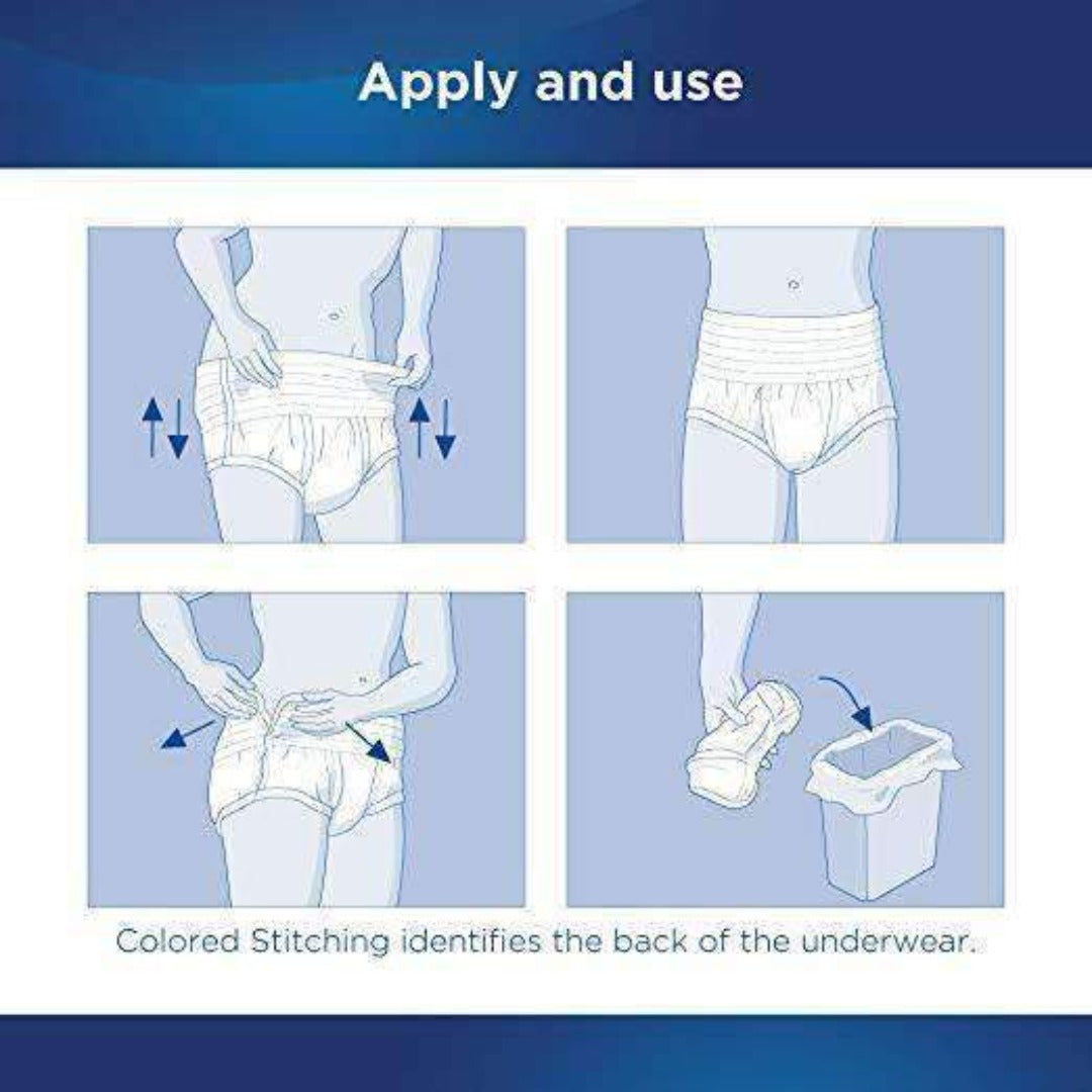 Attends Advanced Unisex Briefs with Advanced Dry-Lock Technology for Adult Incontinence Care-Case - primehubstore.shop briefs