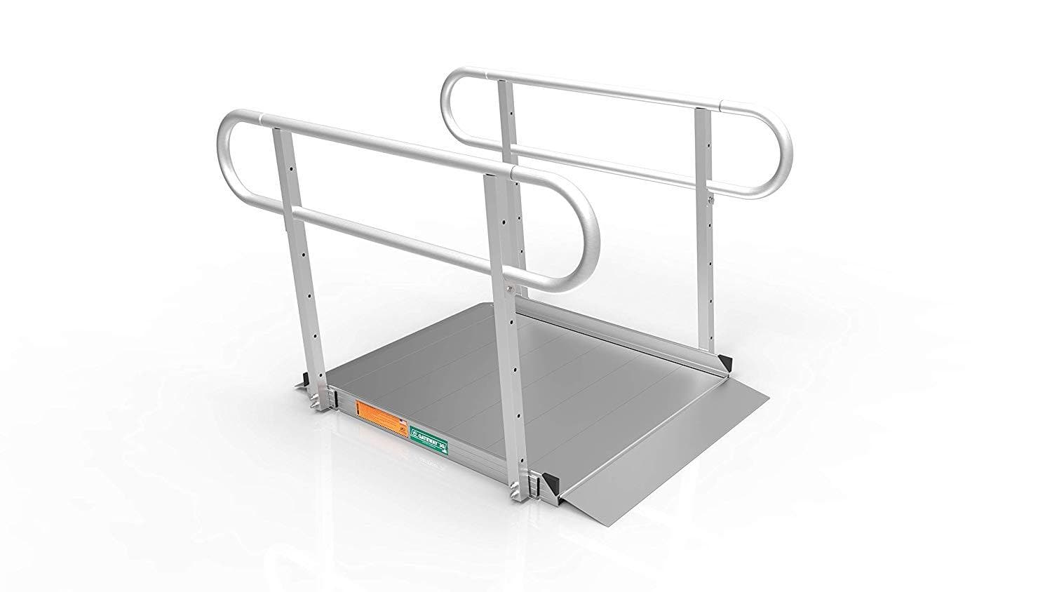 EZ-ACCESS Gateway 3G Portable Solid Surface Mobility Ramps with Two-Line Handrails - primehubstore.shop Mobility Ramps