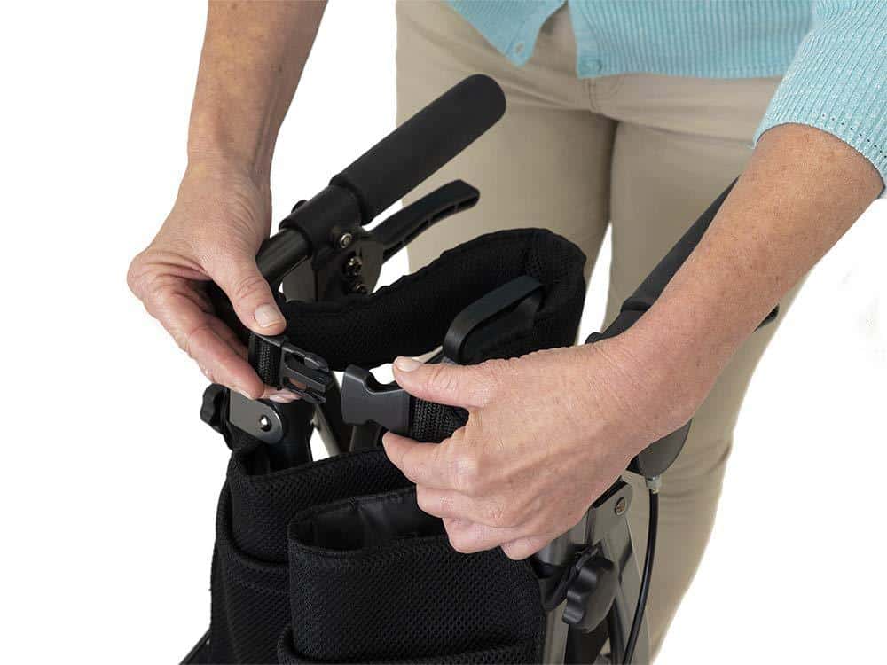 Stander EZ Fold-N-Go Rollator – Lightweight Folding Travel Walker Rollator with 6” Swivel Wheels - primehubstore.shop Rollators