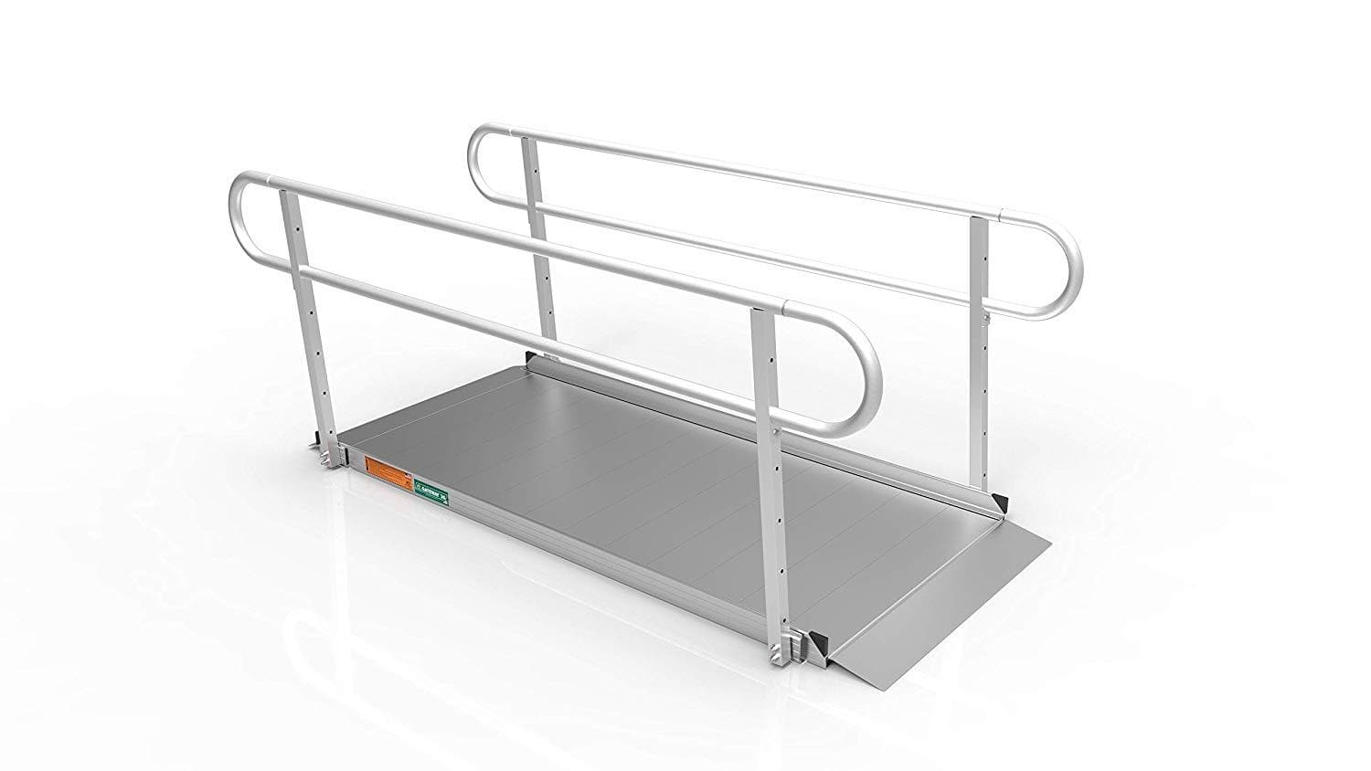 EZ-ACCESS Gateway 3G Portable Solid Surface Mobility Ramps with Two-Line Handrails - primehubstore.shop Mobility Ramps