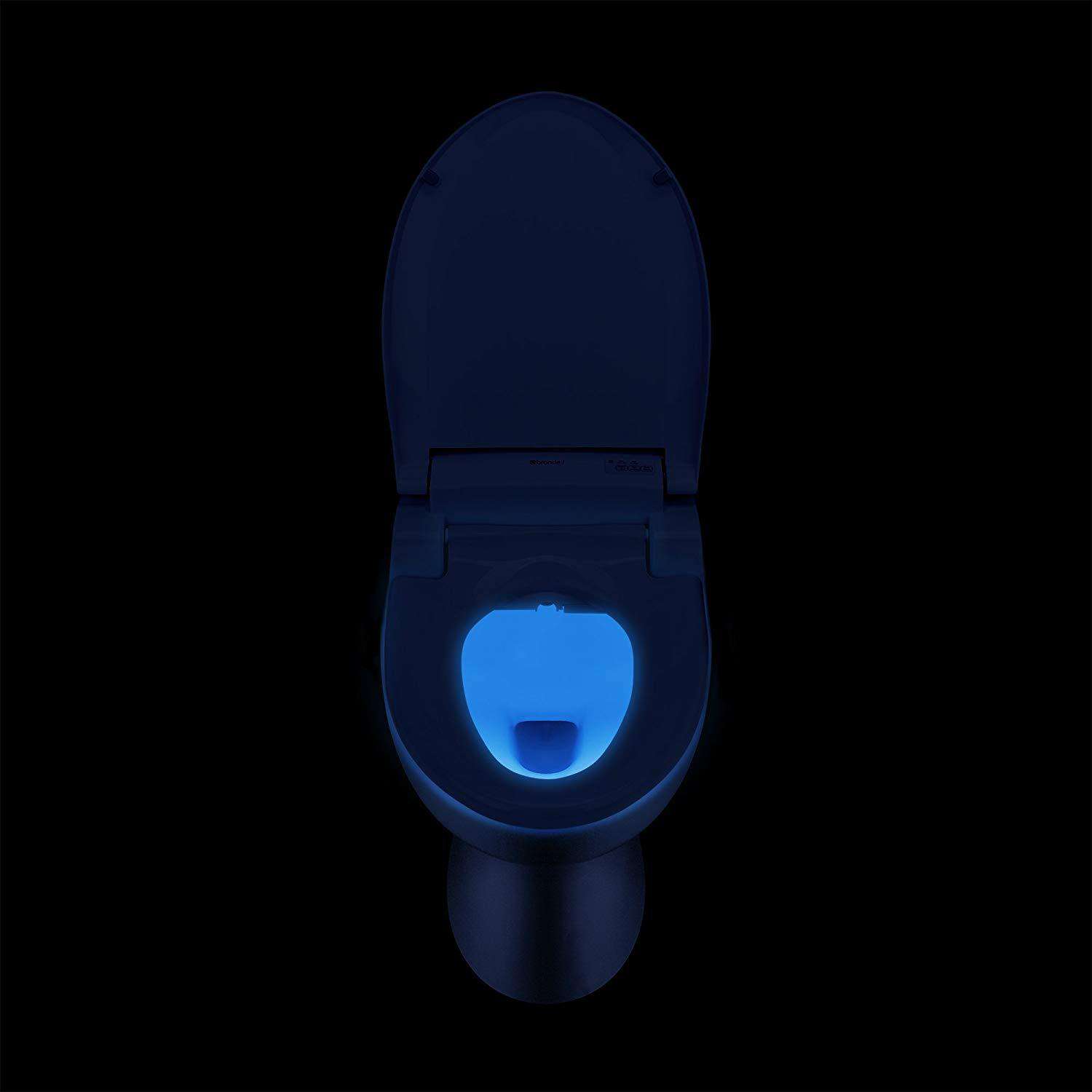 Brondell Swash Bidet Seat White with Air Dryer and Stainless-Steel Nozzle, Nightlight, Deodorizer & Remote Control - primehubstore.shop Bidets