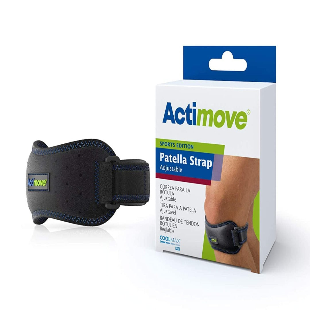 Actimove Adjustable Patella Strap Knee Support - Universal Black - primehubstore.shop Knee Support