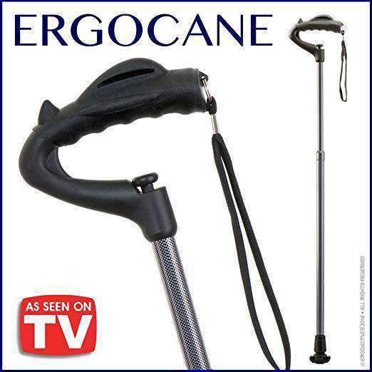 Ergoactives Ergocane 2G – Fully-Adjustable Ergonomic Canes As Seen On TV - primehubstore.shop Canes