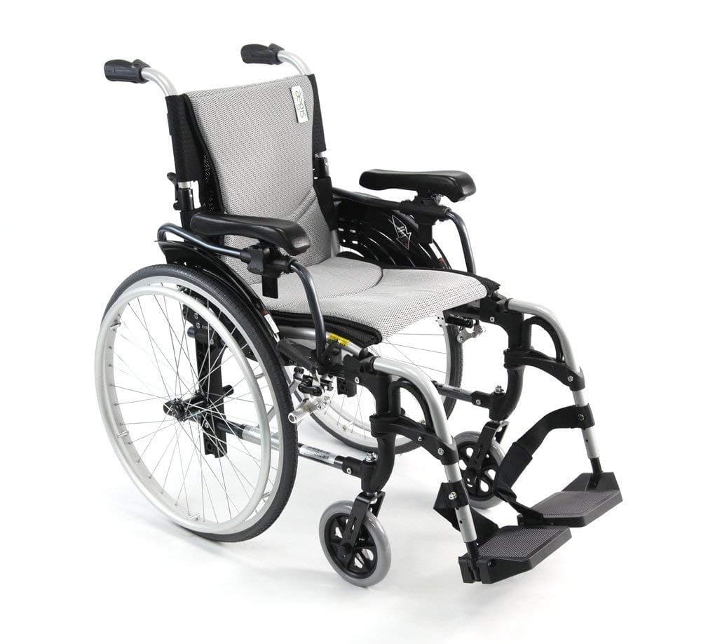 Karman Healthcare S-ERGO 305 Ultralight Wheelchair with Quick Release Wheels - primehubstore.shop Wheelchairs
