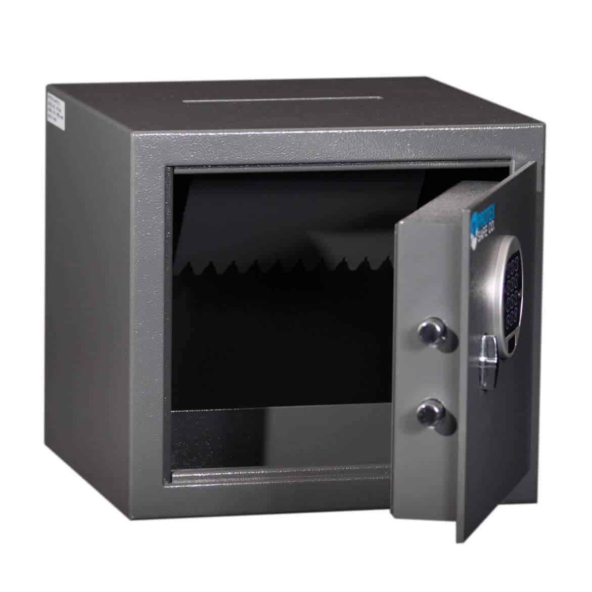 Protex Top Drop Depository Burglary Safe with Electronic Digital Lock HD-34C - primehubstore.shop Security Safes