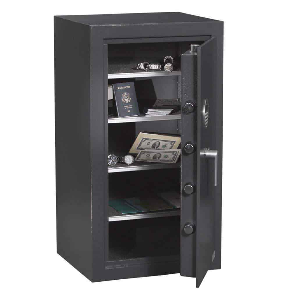 Protex Large Electronic Keypad Burglary Safe with LED Light System HD-100 - primehubstore.shop Security Safes