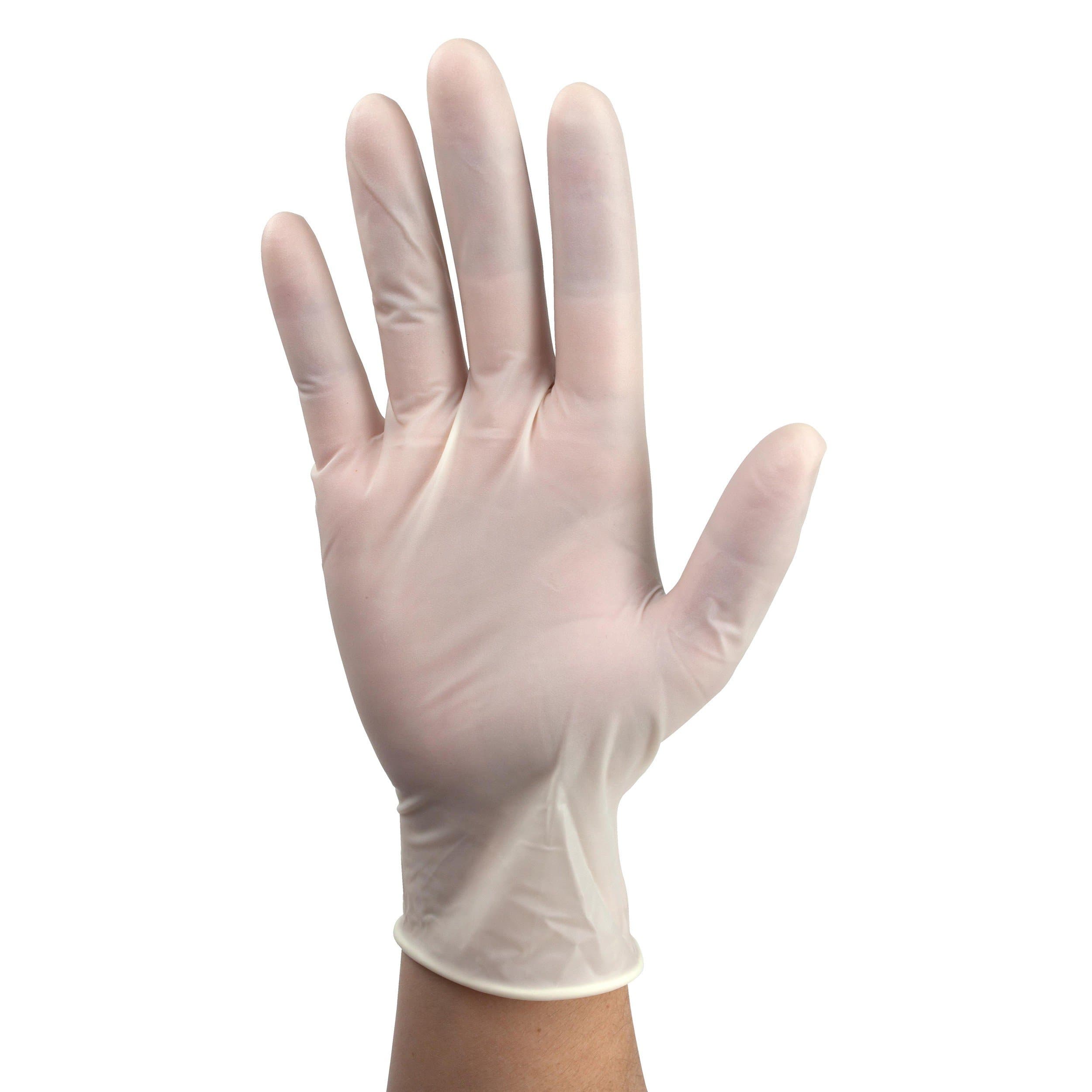 Dynarex AccuTouch Latex Exam Gloves with Hand-Conforming Flexibility - primehubstore.shop Latex Gloves