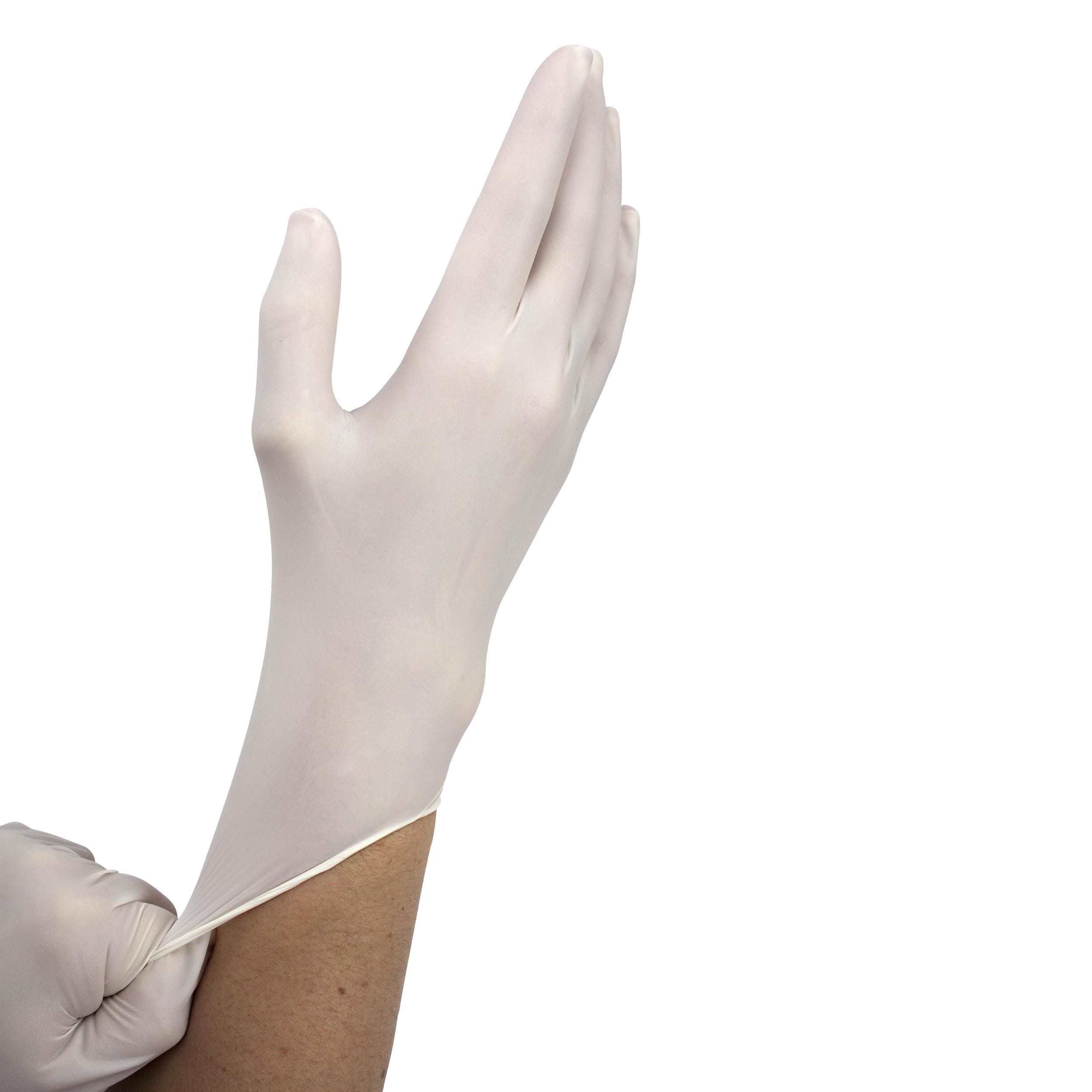 Dynarex Sensi Grip Powder Free Latex Exam Gloves - primehubstore.shop Latex Gloves