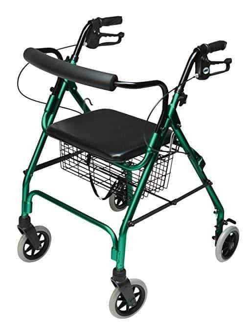Lumex Walkabout Lite Four-Wheel Rollators - Lightweight 14.5 lbs - primehubstore.shop Rollators