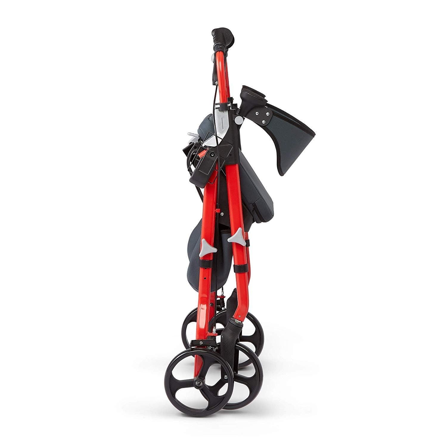 Medline Premium Empower Rollator Walker with Microban Antimicrobial Protection, Seat, Comfort Handles and Thick Backrest - primehubstore.shop Rollators