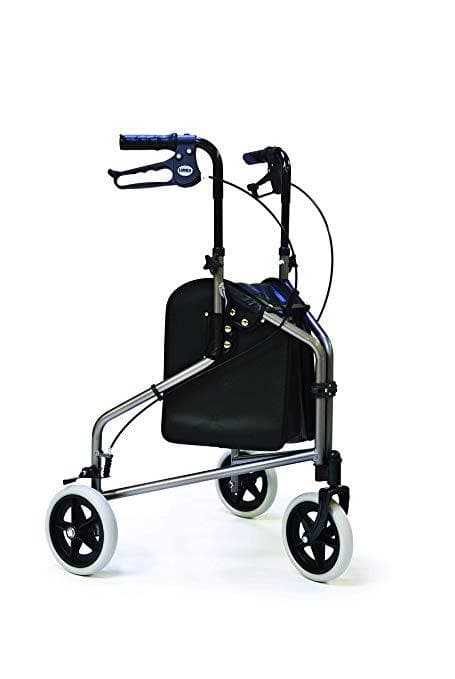 Lumex 3-Wheel Cruiser Folding Rollators with Storage Pouch - primehubstore.shop Rollators