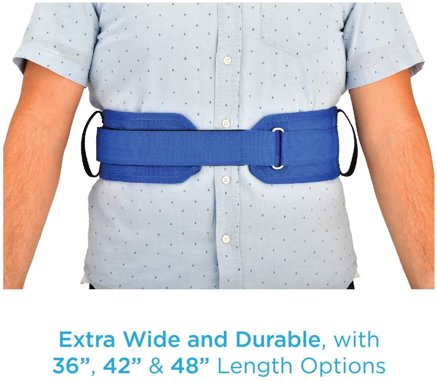 Nova Medical Transfer Belt with Grip Handles - 3 Extra Wide Size Options - primehubstore.shop Gait Belts