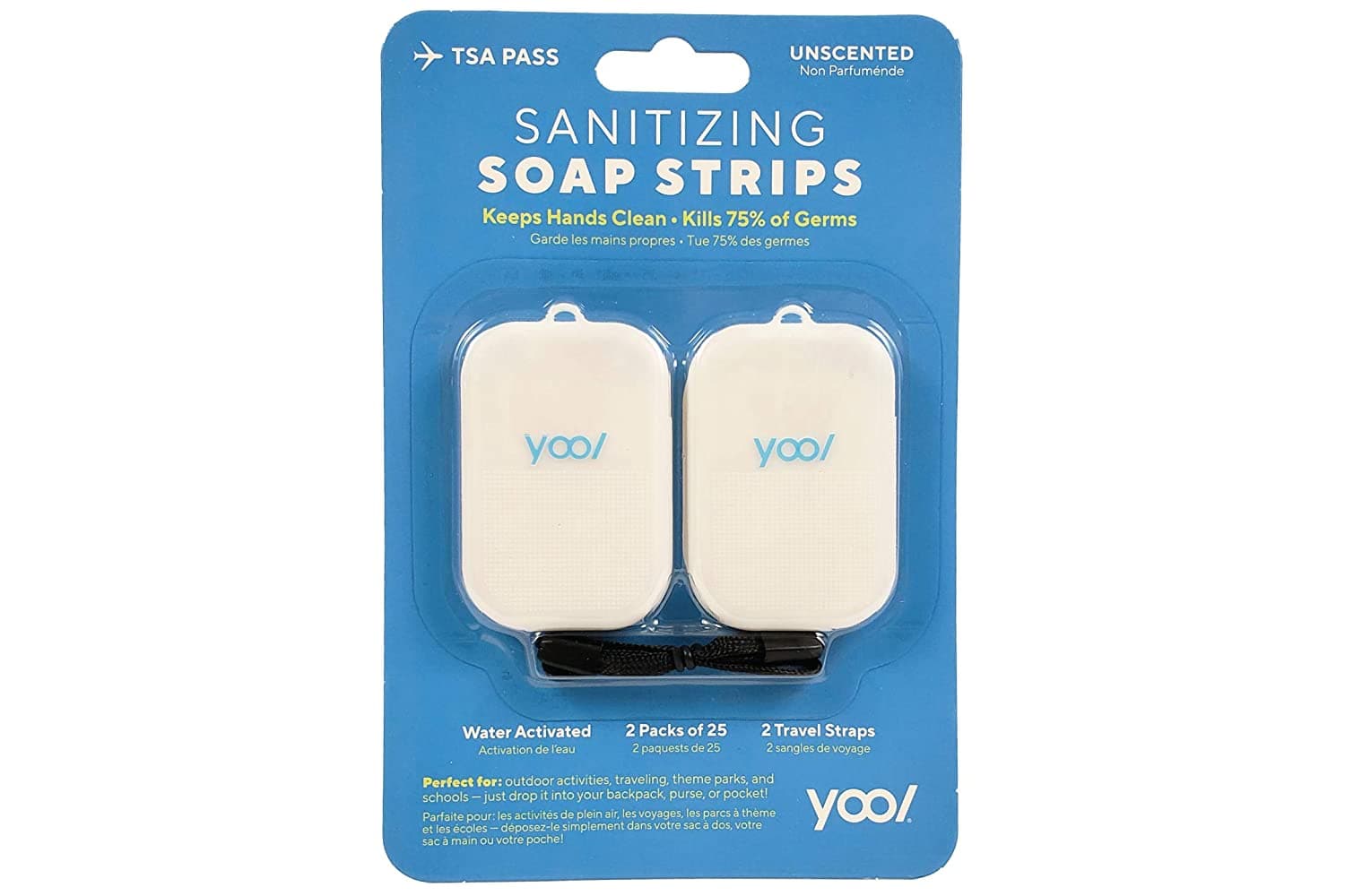 Yool SaniSoap - 2-in-1 Anti-Bacterial & Hand Soap Strips - primehubstore.shop Hand Soaps