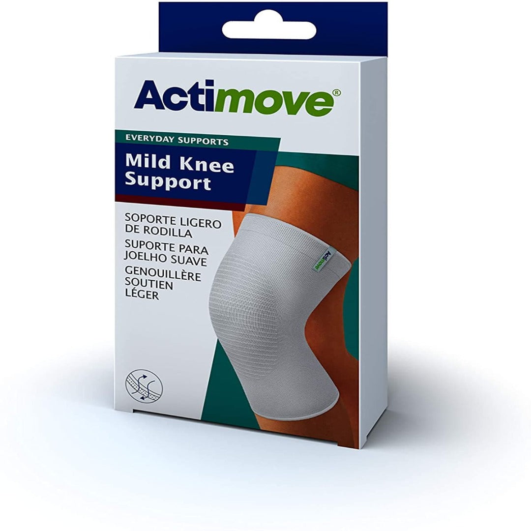 Actimove Everyday Mild Knee Support Compression Sleeve - White - primehubstore.shop Knee Support