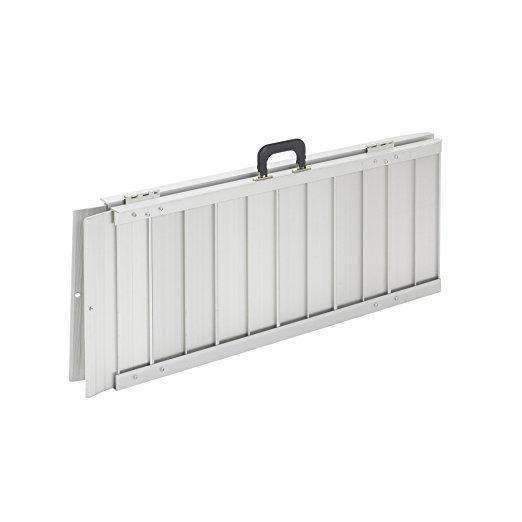 Drive Medical Single Fold Portable Wheelchair Scooter Ramp with Carry Handle and Travel Bag - primehubstore.shop Scooter Ramps