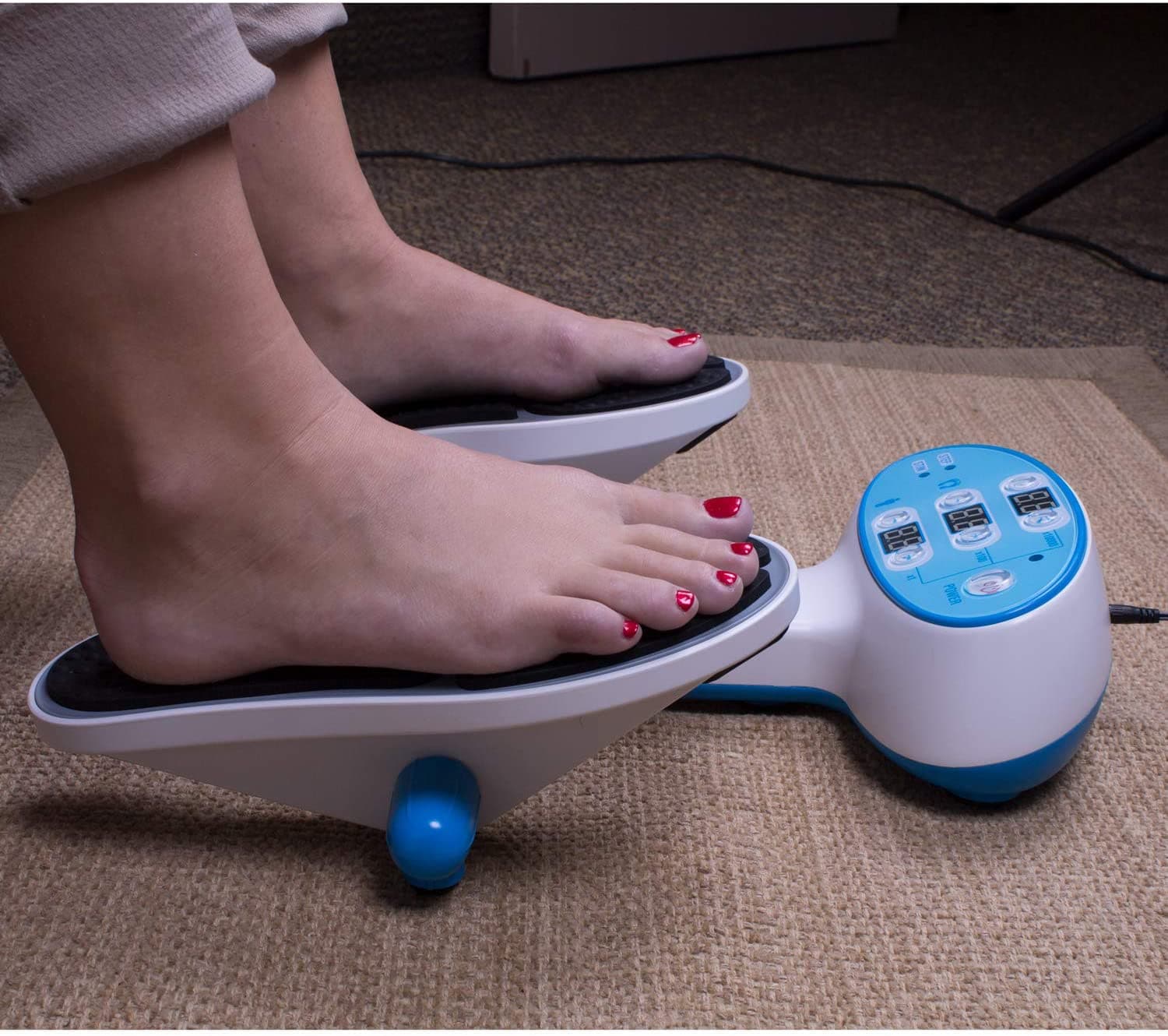 AccuRelief Ultimate Foot Circulator with Remote - EMS Muscle Stimulator - Open Box - primehubstore.shop Pain Management