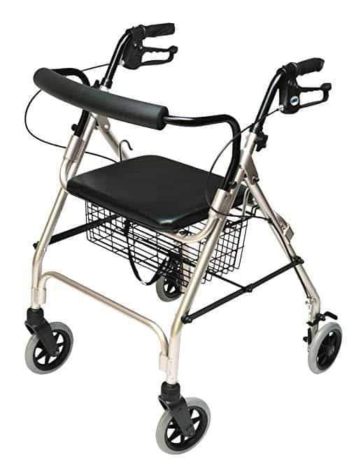 Lumex Walkabout Lite Four-Wheel Rollators - Lightweight 14.5 lbs - primehubstore.shop Rollators