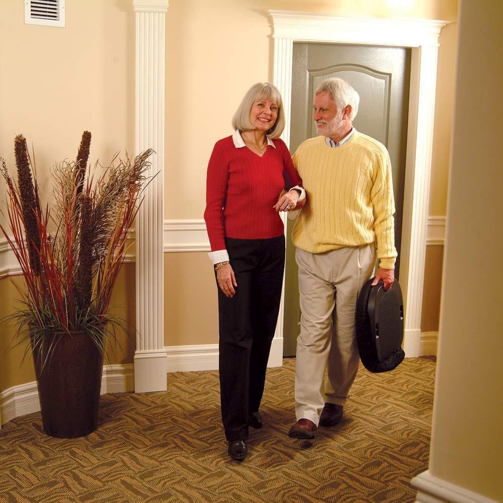 Carex Uplift Premium Seat Assist With Memory Foam - Chair Lift And Sofa Stand Assist - Up To 230lbs - primehubstore.shop Stand Assist Aids