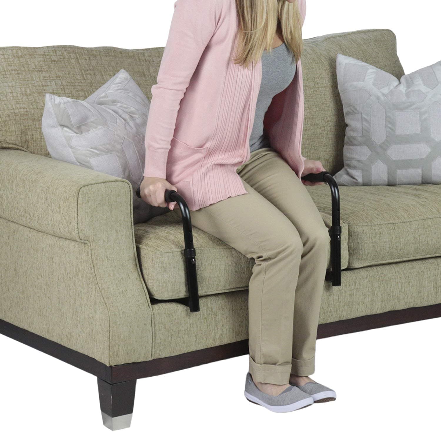 Vive Health Couch Stand Assist Bars - Height Adjustable - primehubstore.shop Stand Assist Aids