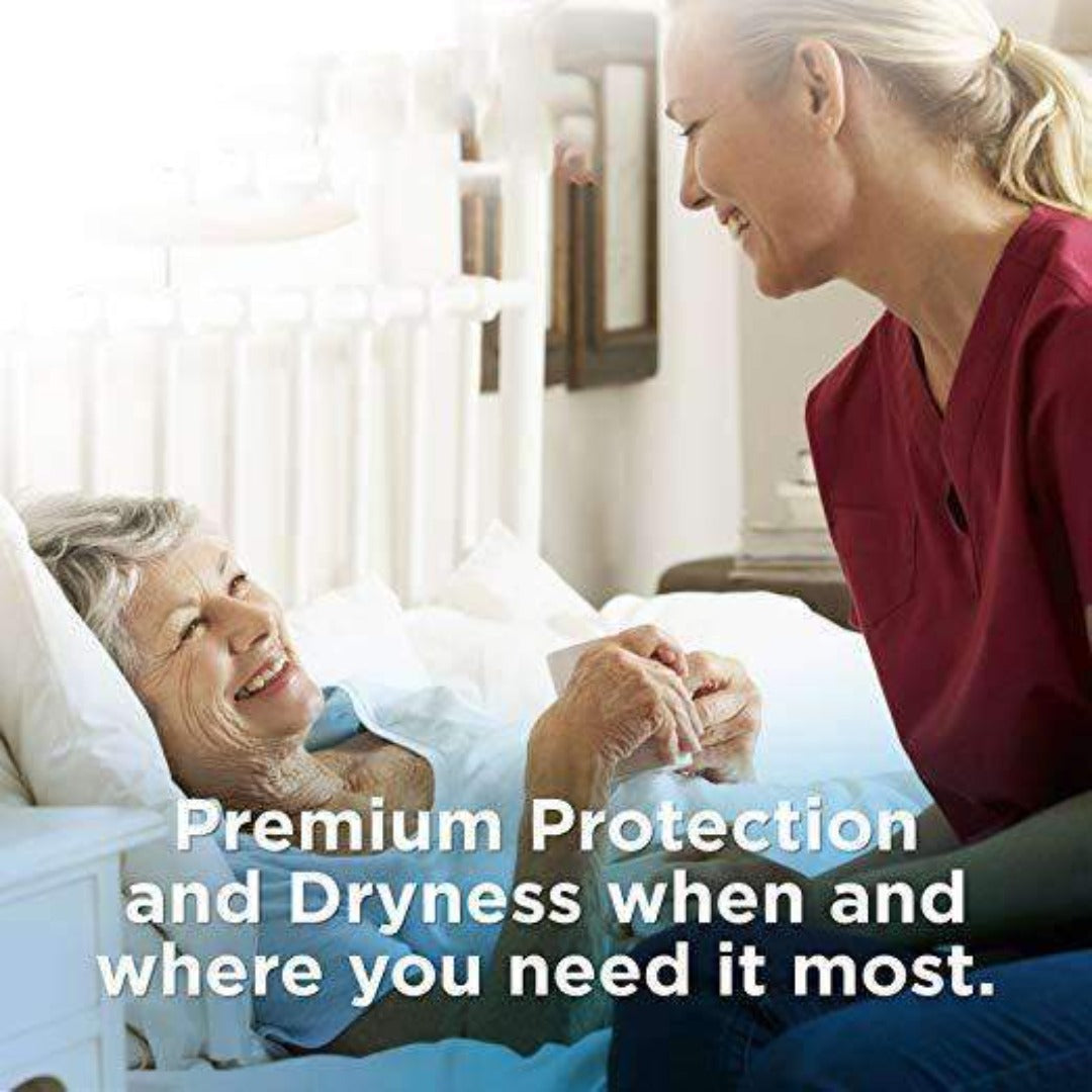 Attends Supersorb Advanced Premium Underpads with Dry-Lock Technology - primehubstore.shop Incontinence