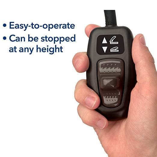 Carex Health Brands Premium Power Lifting Seat - 100% Electric Lift Up To 300 lbs - primehubstore.shop Stand Assist Aids