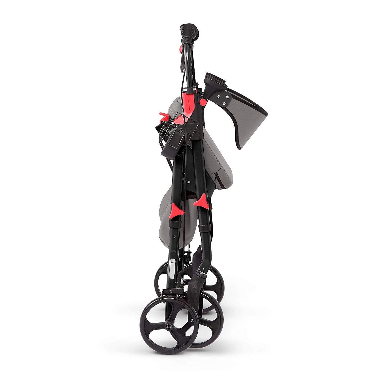 Medline Premium Empower Rollator Walker with Microban Antimicrobial Protection, Seat, Comfort Handles and Thick Backrest - primehubstore.shop Rollators