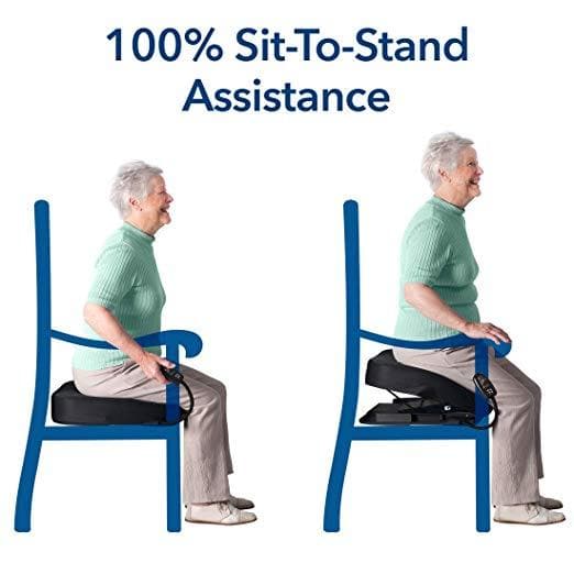 Carex Health Brands Premium Power Lifting Seat - 100% Electric Lift Up To 300 lbs - primehubstore.shop Stand Assist Aids