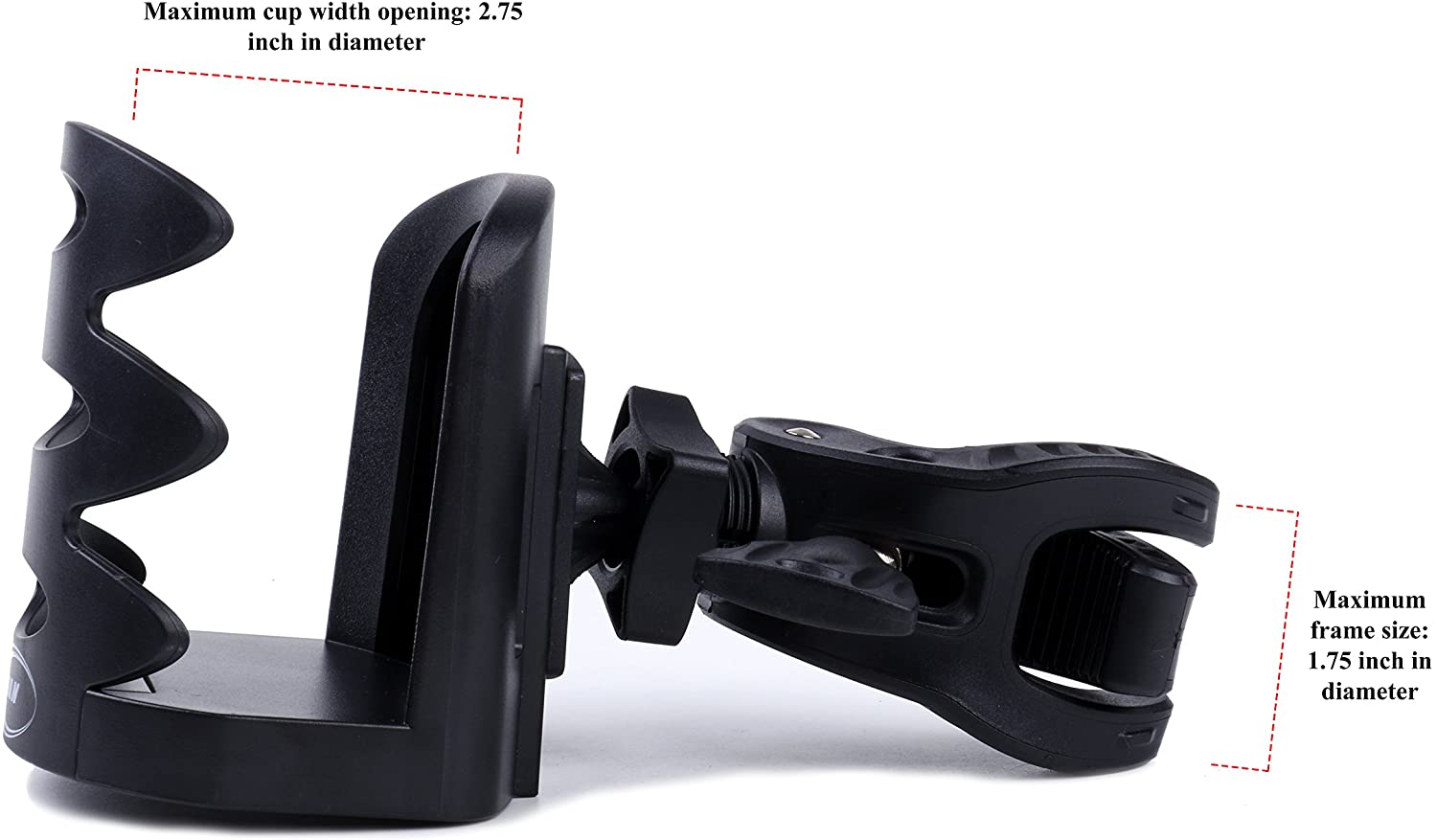 Karman Healthcare Universal Cup Holder for Wheelchairs Or Walkers - primehubstore.shop Cup Holders