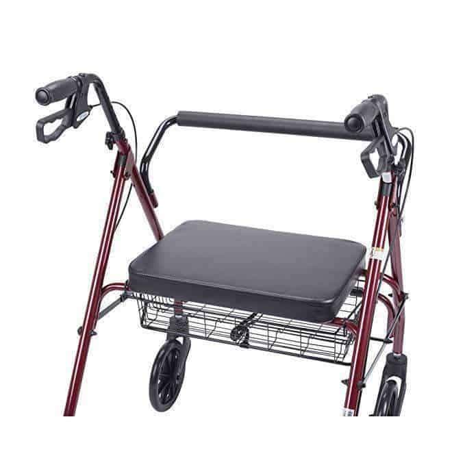 Drive Medical Go-Lite Heavy Duty Bariatric Steel Rollators - primehubstore.shop Rollators