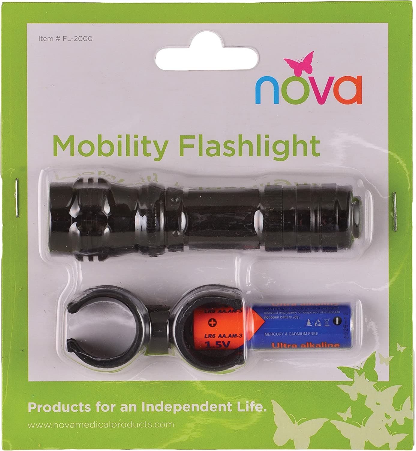 Nova Medical Mobility Flashlight with Pivot Attachment - Universal Fit - primehubstore.shop Flashlights