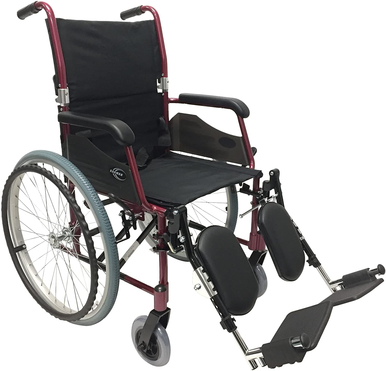 Karman Healthcare LT-980 Series Ultra Lightweight K4 Wheelchair - primehubstore.shop Wheelchairs