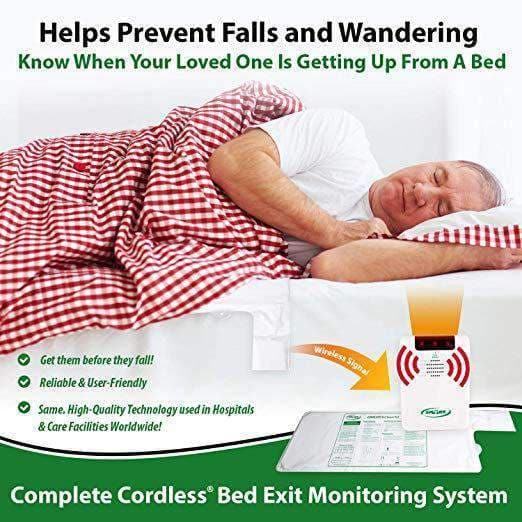 Smart Caregiver Cordless Weight Sensing Chair or Bed Pads -Monitor Also Available - primehubstore.shop Fall Prevention