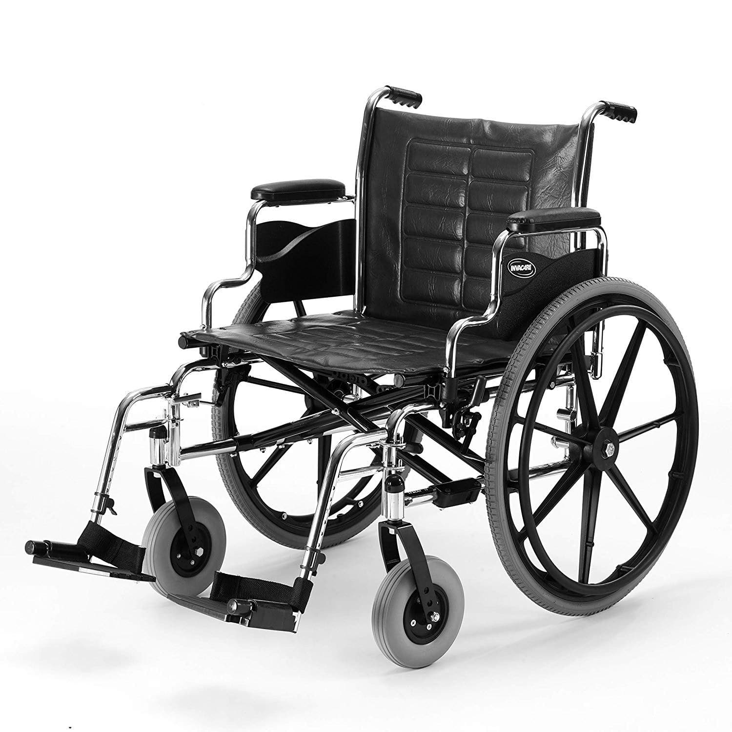 Invacare Tracer IV Wheelchair with Heavy Duty Wheels, 24" x 18" Seat, Desk-Length Arms - primehubstore.shop Wheelchairs