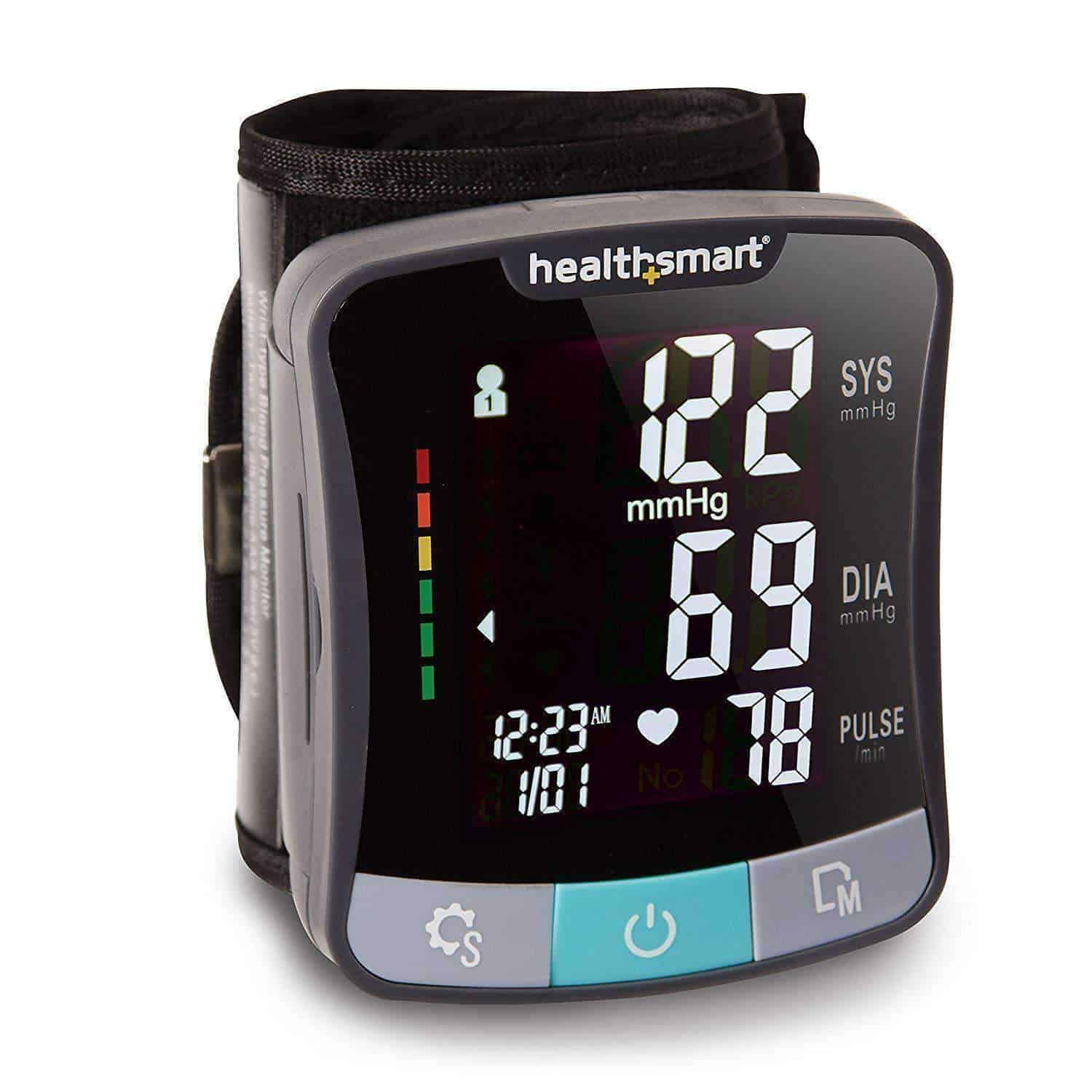 HealthSmart Premium Series Wrist Digital Blood Pressure Monitor - primehubstore.shop Blood Pressure Monitors