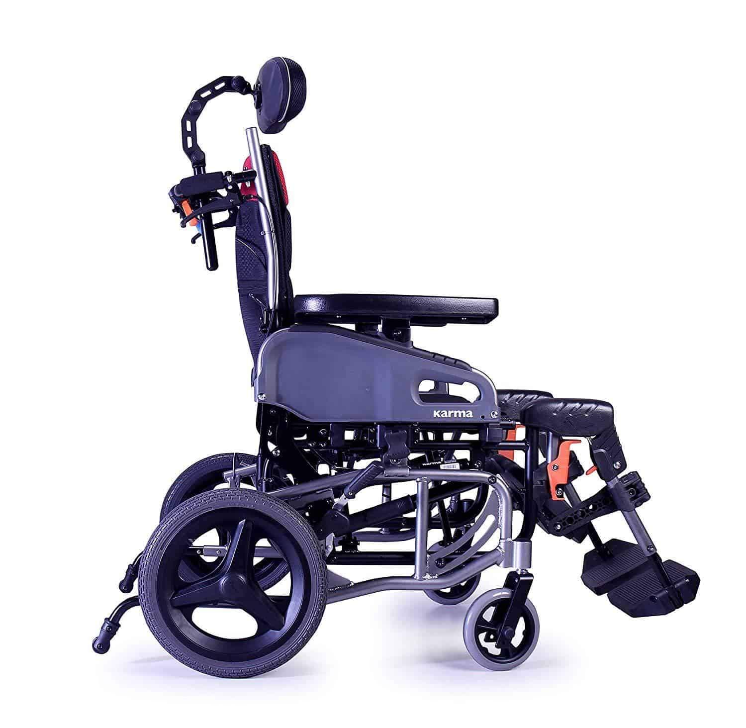 Karman Healthcare Tilt in Space Reclining Transport Wheelchairs - primehubstore.shop Reclining Wheelchairs