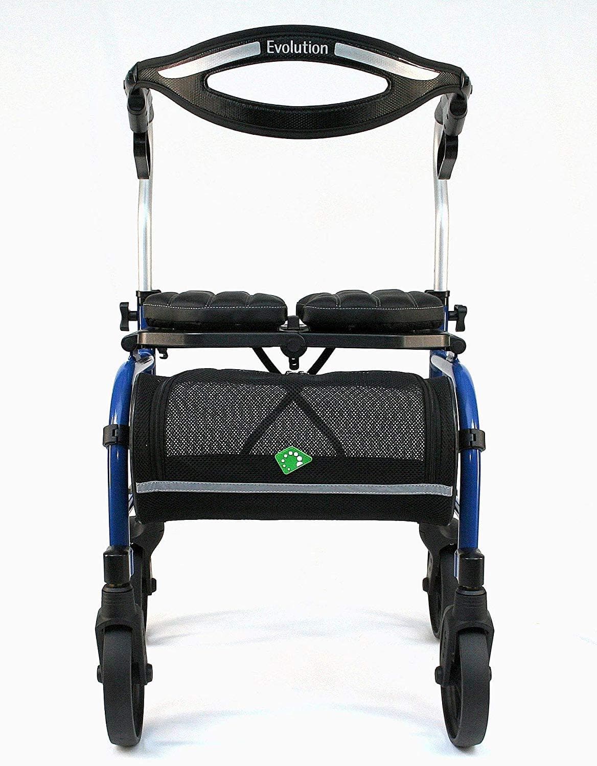 Evolution Trillium Lightweight Folding Rolling Walker Rollator with Large 8" Wheels - Open Box - primehubstore.shop Rollators