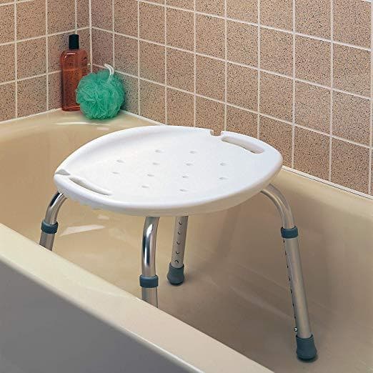 Carex Adjustable Bath and Shower Seat – Height Adjustable Shower Stool - primehubstore.shop Bath Stool