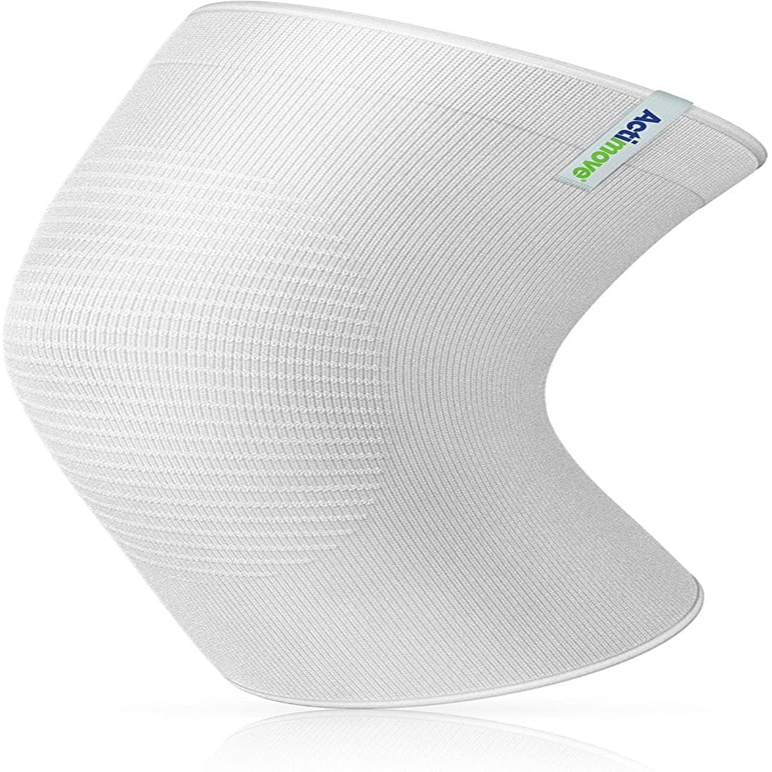 Actimove Everyday Mild Knee Support Compression Sleeve - White - primehubstore.shop Knee Support