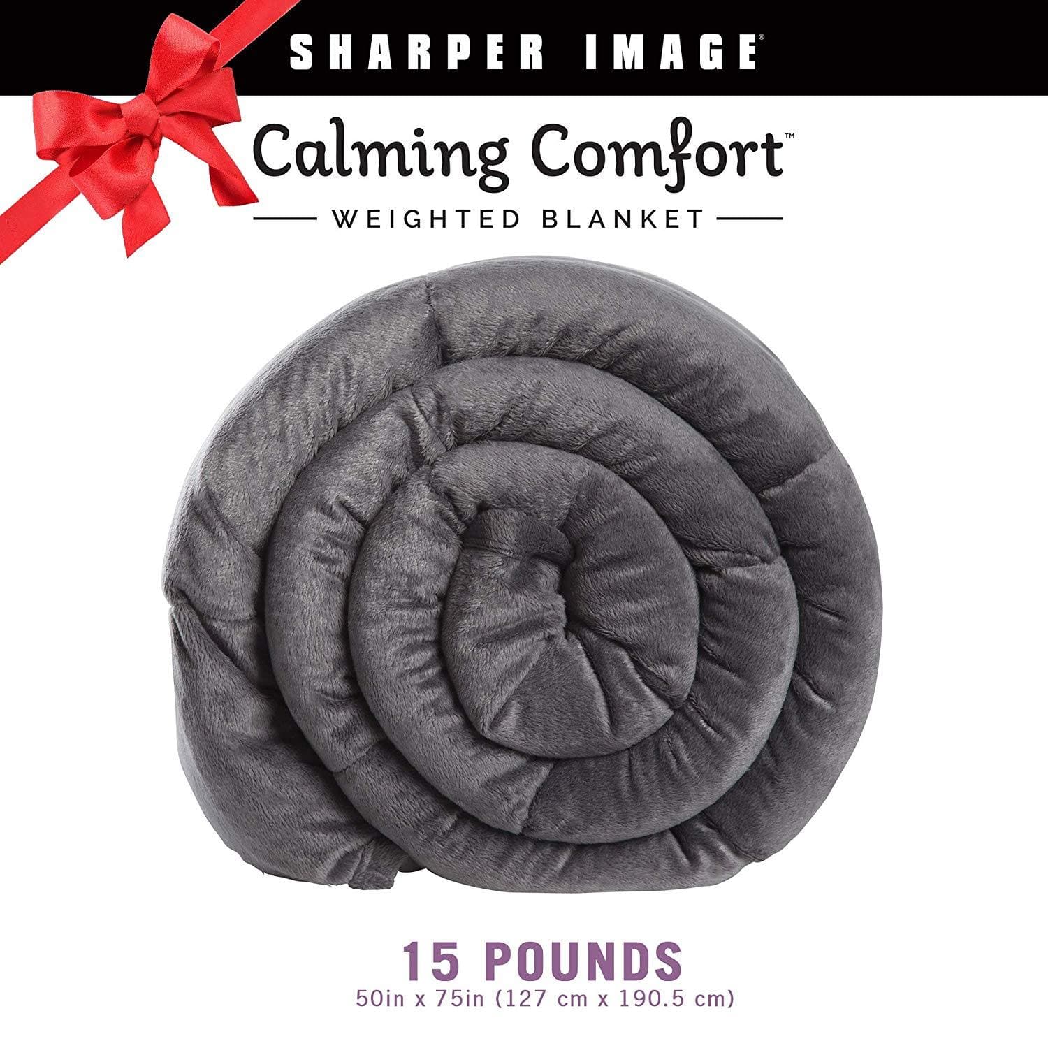 Sharper Image Calming Comfort Weighted Blankets - primehubstore.shop Weighted Blankets