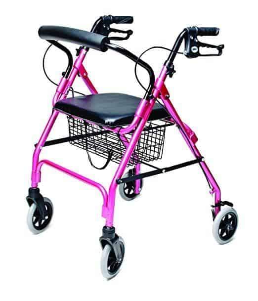 Lumex Walkabout Lite Four-Wheel Rollators - Lightweight 14.5 lbs - primehubstore.shop Rollators