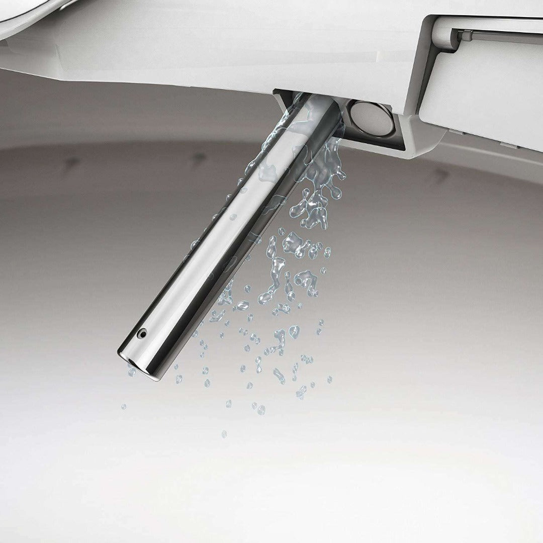 Brondell Swash 1400 Luxury Bidet Toilet Seat with Dual Nozzles and Nanotechnology Sterilization - primehubstore.shop Bidets