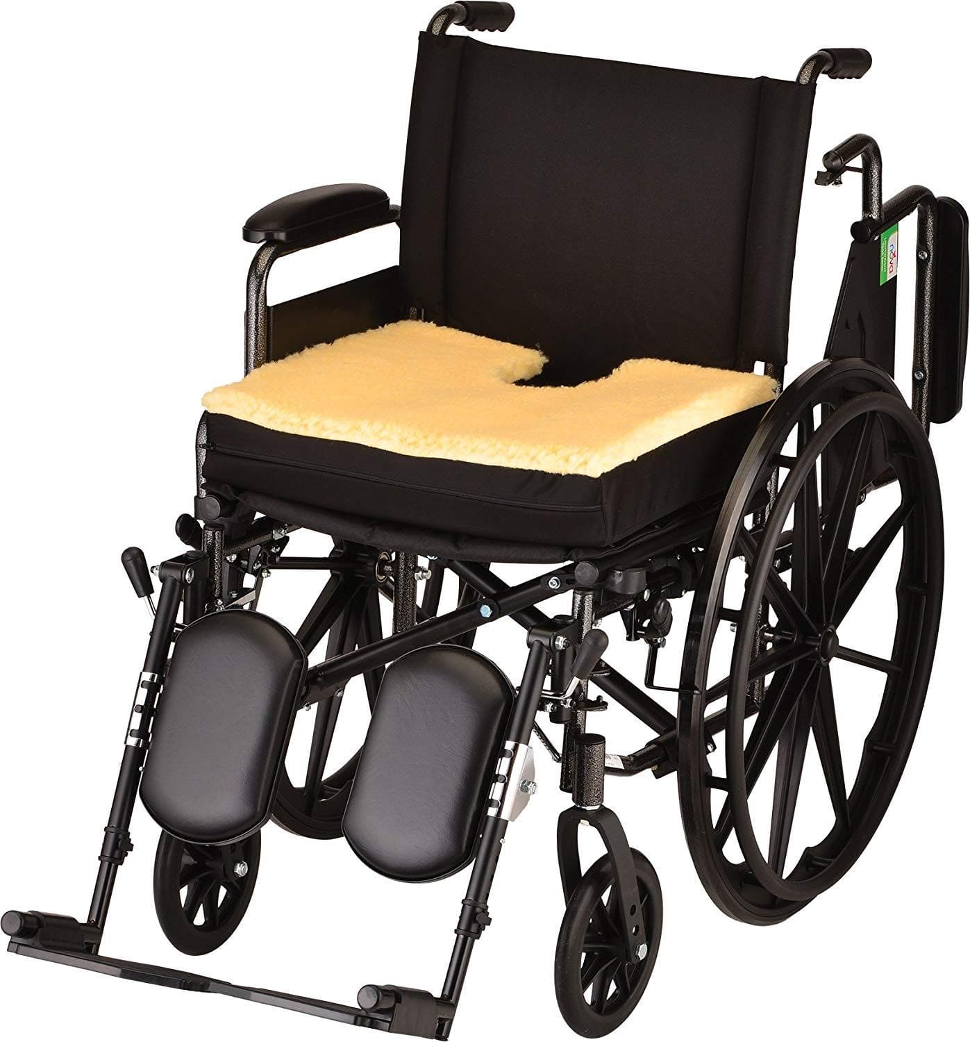 Nova Medical Sheep Skin Top - Gel & Memory Foam Seat and Wheelchair Cushions - primehubstore.shop Cushions