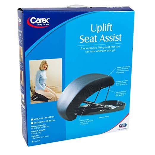 Carex Uplift Premium Seat Assist With Memory Foam - Chair Lift And Sofa Stand Assist - Up To 230lbs - primehubstore.shop Stand Assist Aids