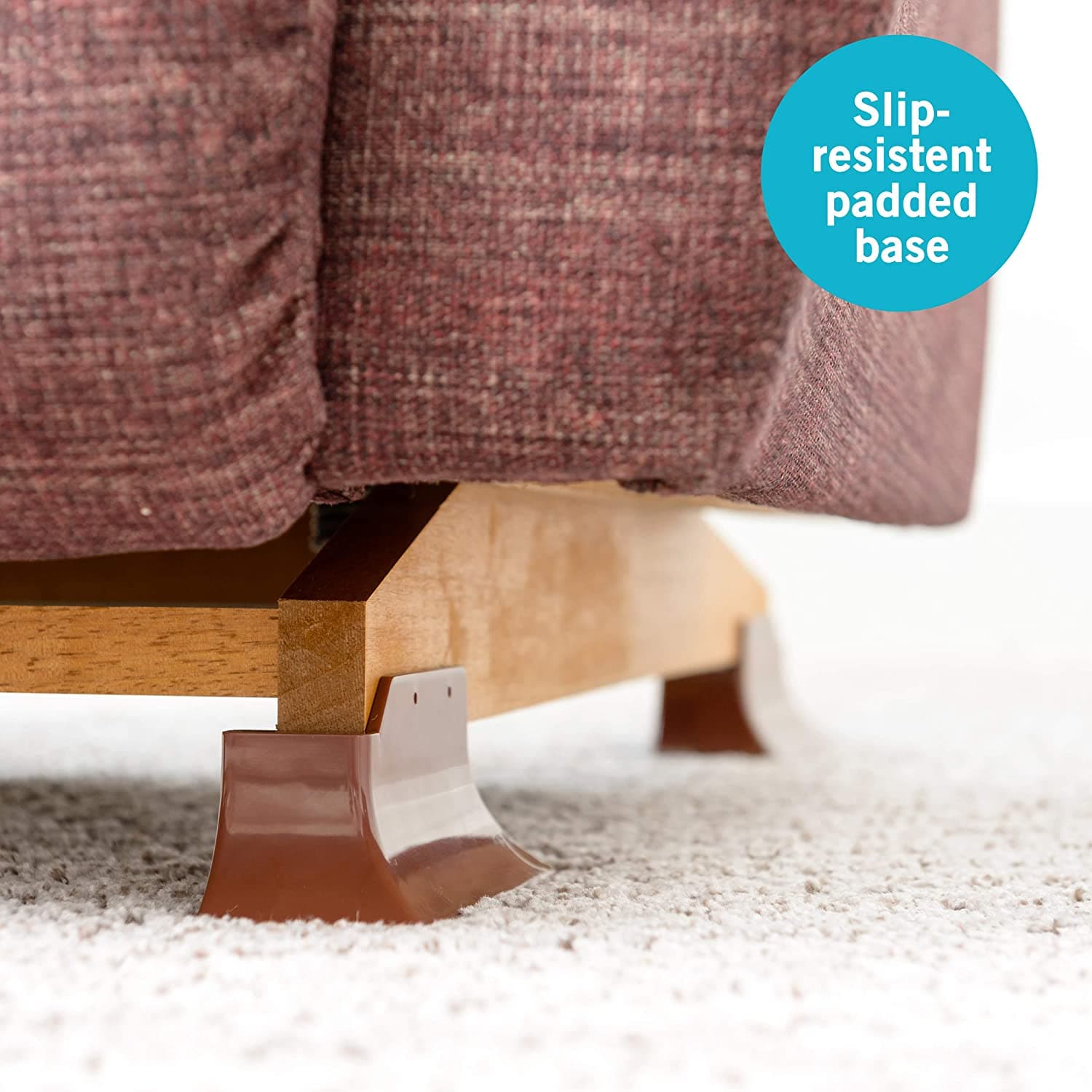 Stander Recliner Risers - Adaptable Slip Resistant Easy Chair Lifters - Set of 4 - primehubstore.shop Furniture Risers